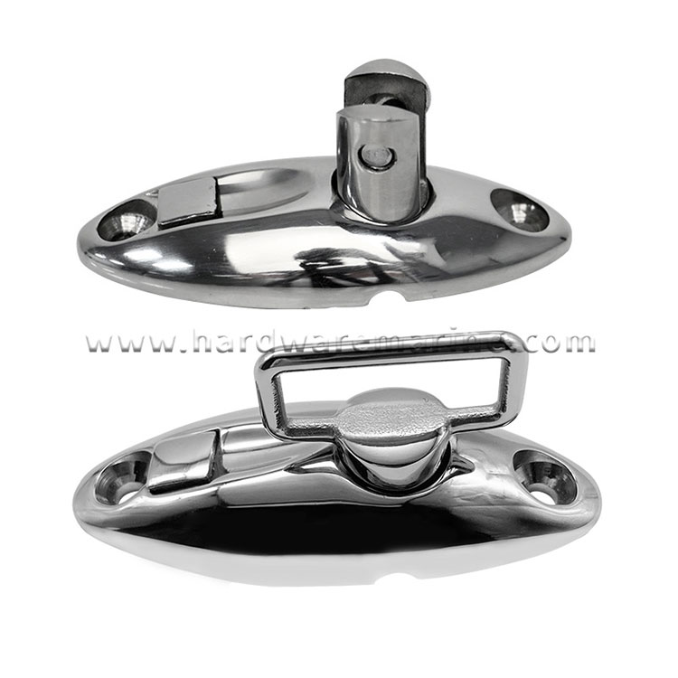 316 Stainless Steel 360 Derajat Marine Swivel Deck Engsel