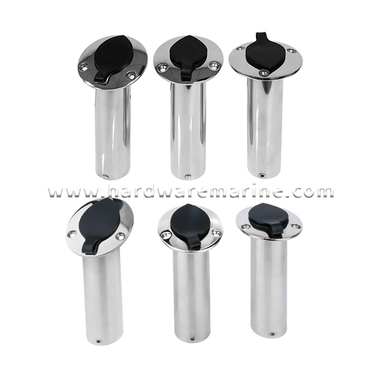 316 Stainless Steel Heavy Flush Gunung Rod Holder Kanthi Cap