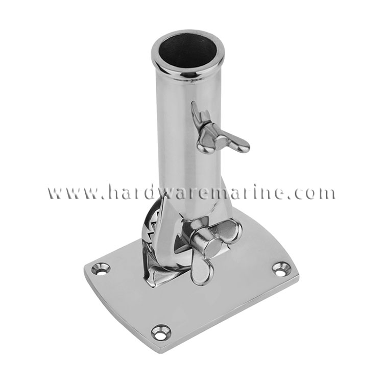 316 Stainless Steel Marine 180 derajat Flag Pole Holder