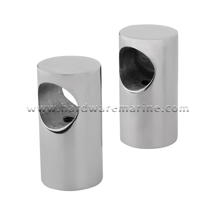 316 Stainless Steel Liwat Bolongan Marine Handrail Stanchion