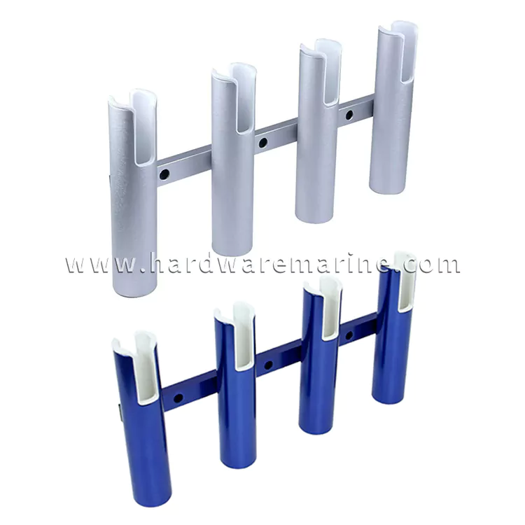 Alamum Alamuminal Alamuminium 4 Tube Rod Fished