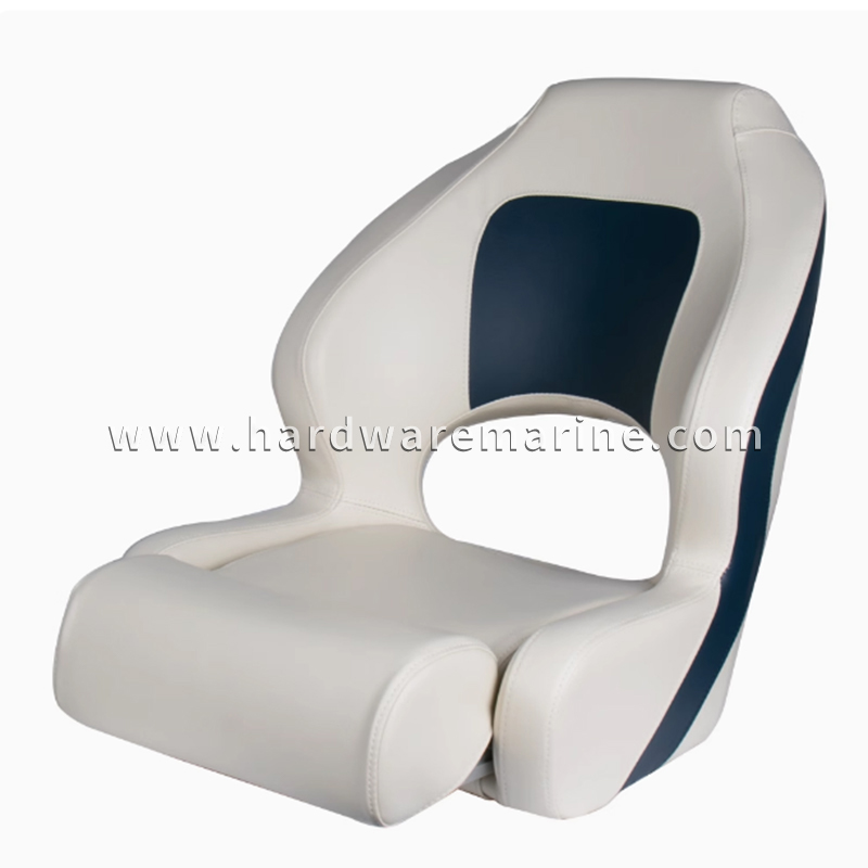 Kursi Marin Flip-Up Deluxe (Beige & Biru)