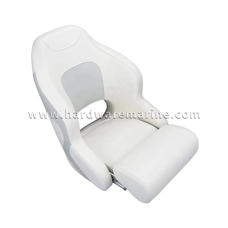 Kursi Marine Flip-Up Deluxe (Abu-abu Muda & Abu-abu Gelap)