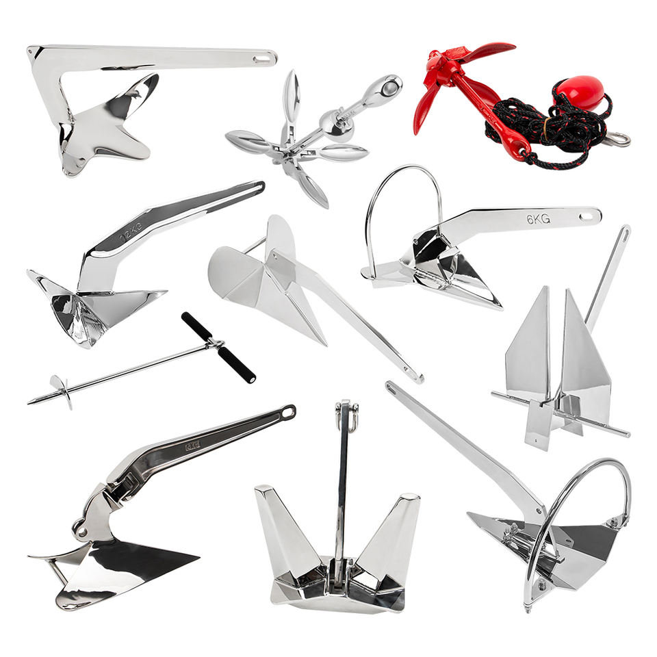 Anchor & Accessories - Marine Boat Anchor and Connector