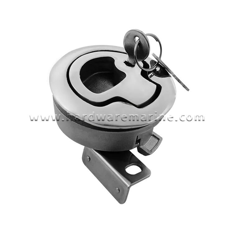 Marine Boat Yacht 316 Stainless Steel Nguripake Kunci Angkat Nangani karo Key