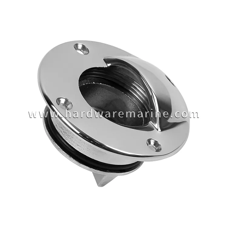 Marine Flush Mount Deck Drain karo Screw Plug