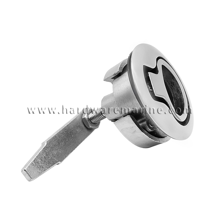 Marine Grade 316 Lantai Stainless Steel Gesper Hatch Latch Flush Nguripake Ngangkat Ngangkat