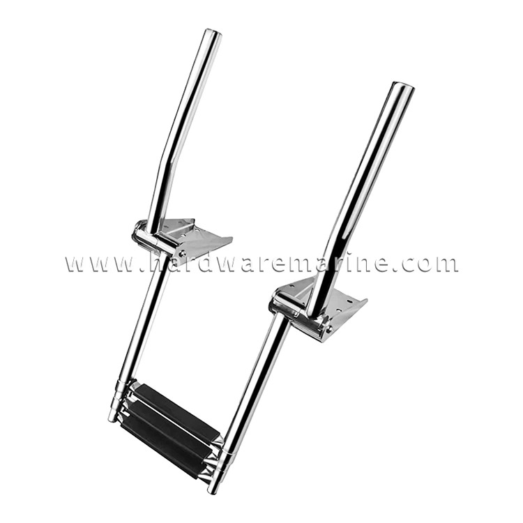 Tangga boat teleskopik sabar stainless steel karo handrail