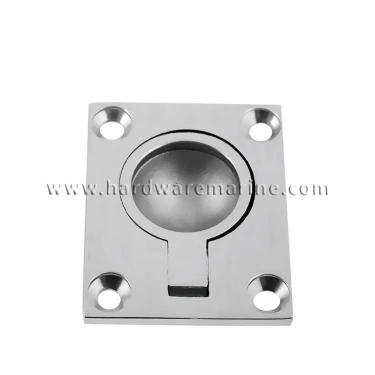 316 Stainless Steel Square Flush Angkat Ring 48*38MM